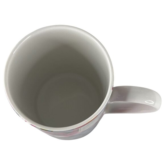 Dunoon Fine White Stoneware Floral Kew Mug Made in Scotland 19th Century Design - Picture 8 of 10